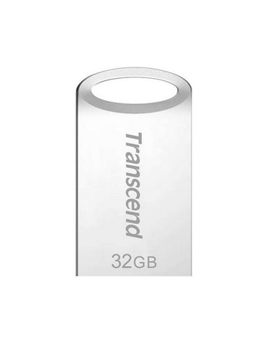 USB Flash накопитель Transcend JetFlash 710, 32Гб, Серебристый