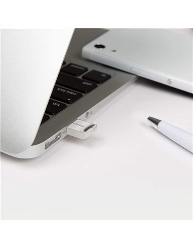 USB Flash накопитель Transcend JetFlash 710, 32Гб, Серебристый