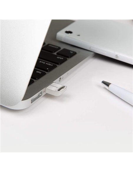 USB Flash накопитель Transcend JetFlash 710, 32Гб, Серебристый