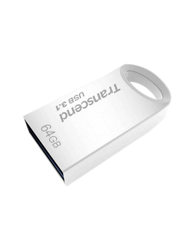 USB Flash накопитель Transcend JetFlash 710, 64Гб, Серебристый