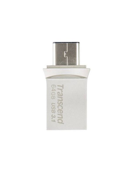 Memorie USB Transcend JetFlash 890, 64GB, Argintiu