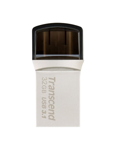 Memorie USB Transcend JetFlash 890, 32GB, Argintiu
