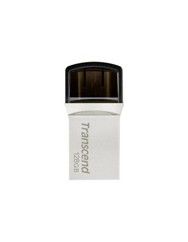 Memorie USB Transcend JetFlash 890, 128GB, Argintiu