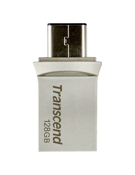 Memorie USB Transcend JetFlash 890, 128GB, Argintiu