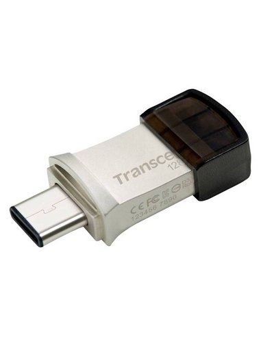Memorie USB Transcend JetFlash 890, 128GB, Argintiu