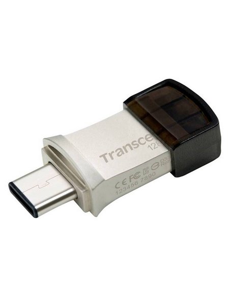 Memorie USB Transcend JetFlash 890, 128GB, Argintiu