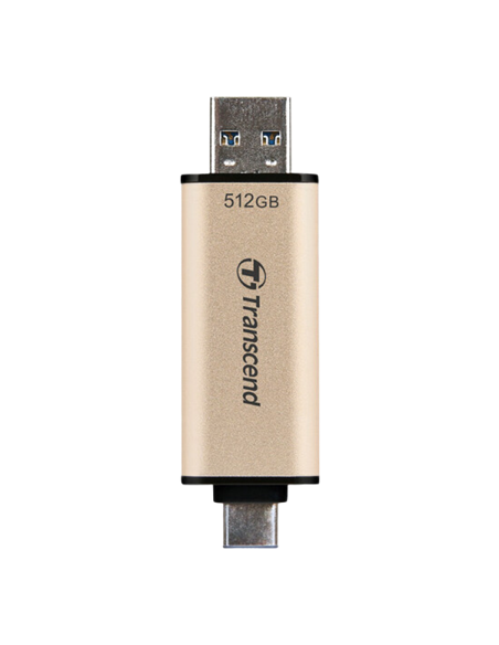 USB Flash накопитель Transcend JetFlash 930C, 512Гб, Золотистый