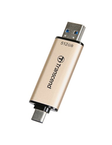 USB Flash накопитель Transcend JetFlash 930C, 512Гб, Золотистый