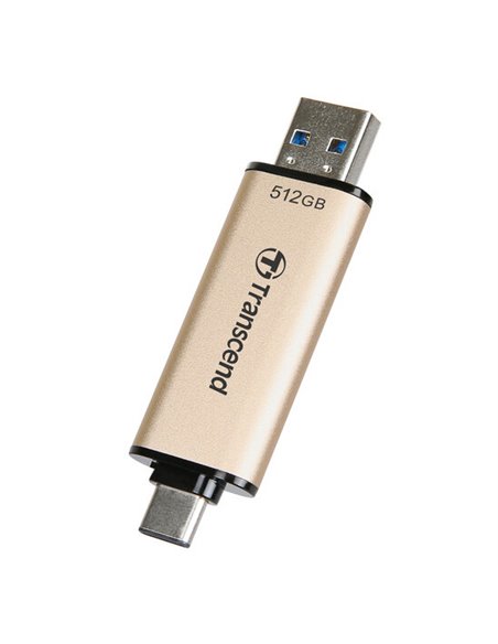 USB Flash накопитель Transcend JetFlash 930C, 512Гб, Золотистый