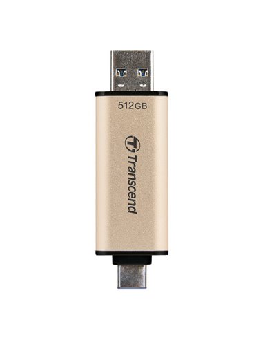USB Flash накопитель Transcend JetFlash 930C, 512Гб, Золотистый