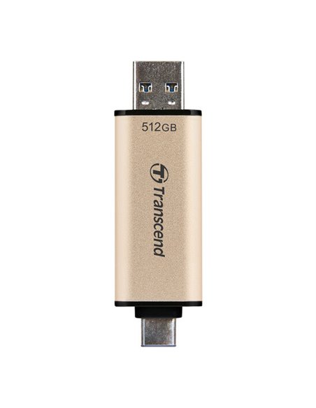 USB Flash накопитель Transcend JetFlash 930C, 512Гб, Золотистый