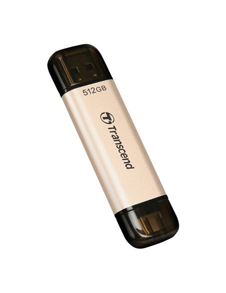 USB Flash накопитель Transcend JetFlash 930C, 512Гб, Золотистый