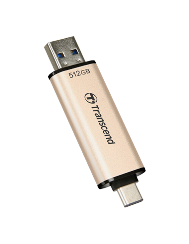 USB Flash накопитель Transcend JetFlash 930C, 512Гб, Золотистый