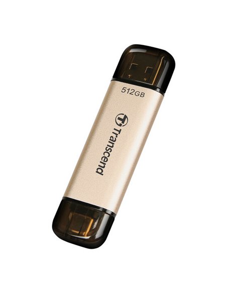 USB Flash накопитель Transcend JetFlash 930C, 512Гб, Золотистый