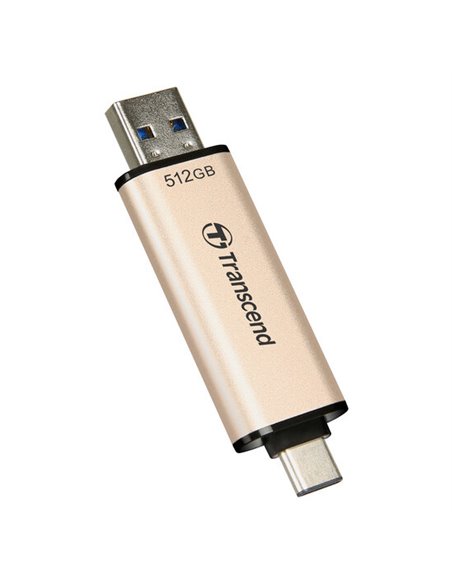 USB Flash накопитель Transcend JetFlash 930C, 512Гб, Золотистый
