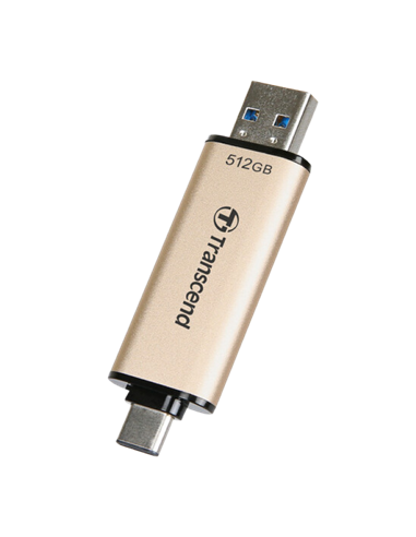 USB Flash накопитель Transcend JetFlash 930C, 512Гб, Золотистый