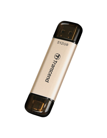 USB Flash накопитель Transcend JetFlash 930C, 512Гб, Золотистый