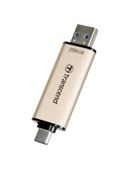 USB Flash накопитель Transcend JetFlash 930C, 256Гб, Золотистый
