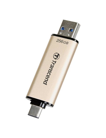 USB Flash накопитель Transcend JetFlash 930C, 256Гб, Золотистый