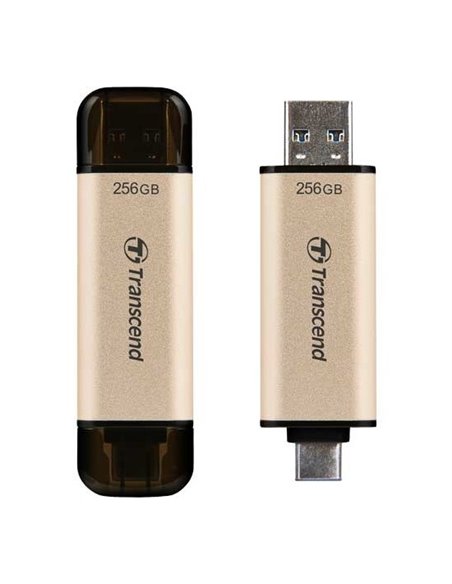 USB Flash накопитель Transcend JetFlash 930C, 256Гб, Золотистый