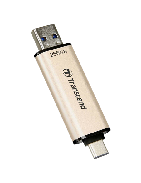 USB Flash накопитель Transcend JetFlash 930C, 256Гб, Золотистый