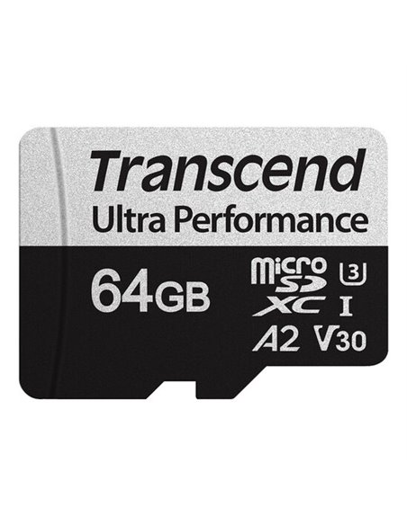 Карта памяти Transcend microSDXC 340S, 64Гб (TS64GUSD340S)