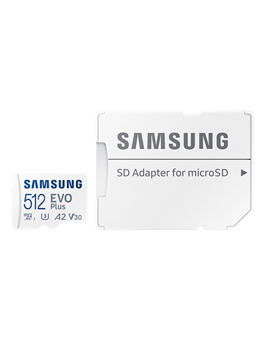 Карта памяти Samsung EVO Plus MicroSDXC, 512Гб (MB-MC512SA/KR)