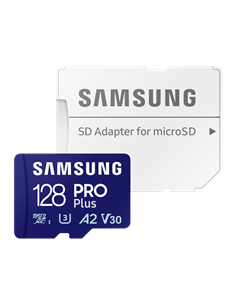 Карта памяти Samsung EVO Plus MicroSDXC, 128Гб (MB-MD128SA/EU)