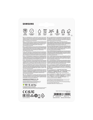 Карта памяти Samsung EVO Plus MicroSDXC, 1024Гб (MB-MC1T0SA/EU)