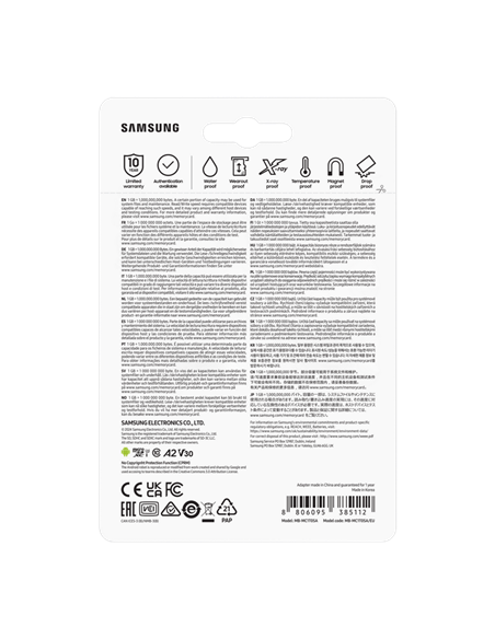 Карта памяти Samsung EVO Plus MicroSDXC, 1024Гб (MB-MC1T0SA/EU)