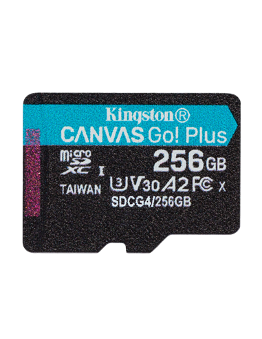 Card de Memorie Kingston Canvas Go! Plus, 256GB (SDCG4/256GB)