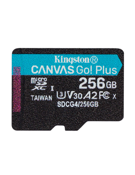 Card de Memorie Kingston Canvas Go! Plus, 256GB (SDCG4/256GB)