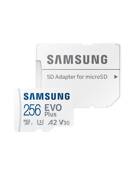 Карта памяти Samsung EVO Plus MicroSDXC, 256Гб (MB-MC256SA/KR)