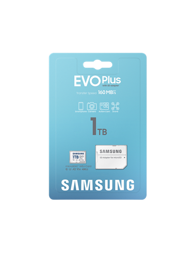 Карта памяти Samsung EVO Plus MicroSDXC, 1024Гб (MB-MC1T0SA/)