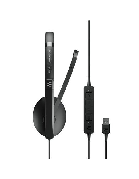 Căști EPOS ADAPT 160 USB II, Negru
