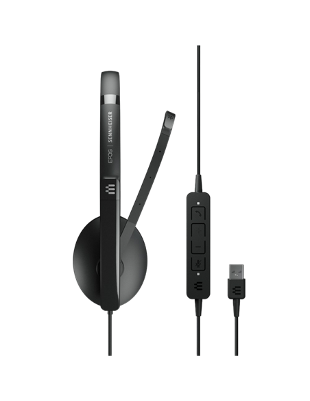 Наушники EPOS ADAPT 160 USB II, Чёрный