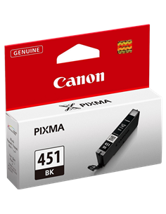 Картридж чернильный Canon CLI-451Bk, 7мл, Черный 2