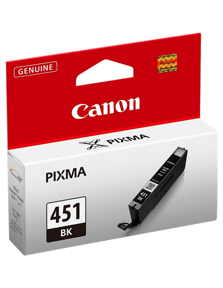 Картридж чернильный Canon CLI-451Bk, 7мл, Черный