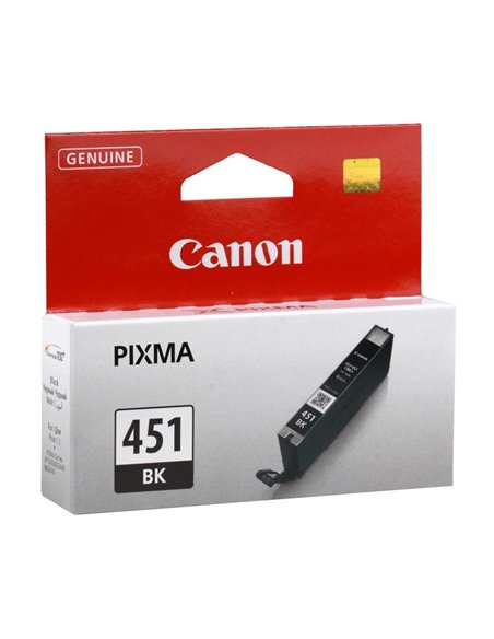 Картридж чернильный Canon CLI-451Bk, 7мл, Черный