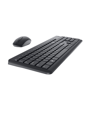 Set Tastatură + Mouse DELL KM3322, Fără fir, Negru