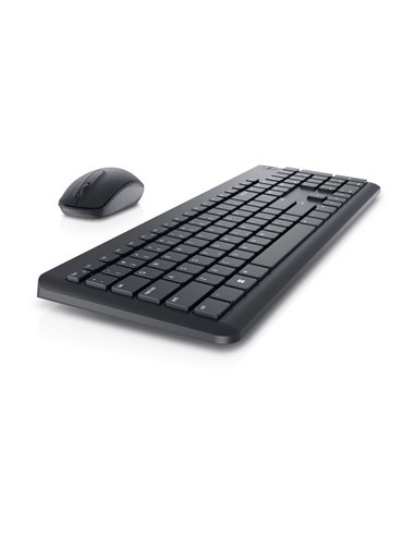 Set Tastatură + Mouse DELL KM3322, Fără fir, Negru