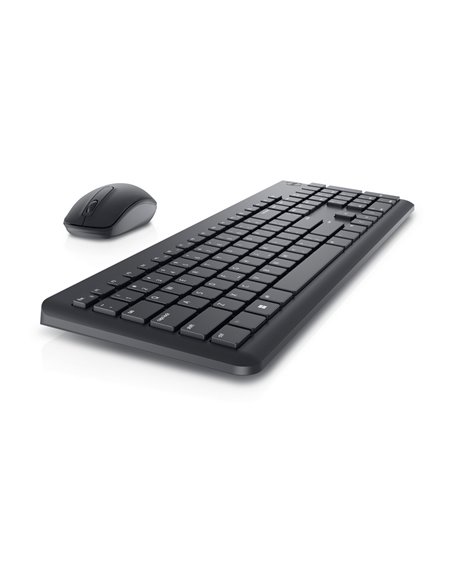 Set Tastatură + Mouse DELL KM3322, Fără fir, Negru