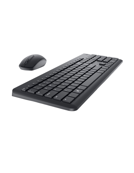 Set Tastatură + Mouse DELL KM3322, Fără fir, Negru