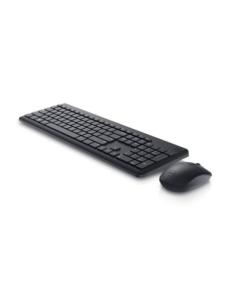 Set Tastatură + Mouse DELL KM3322, Fără fir, Negru