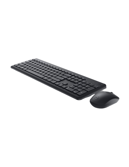 Set Tastatură + Mouse DELL KM3322, Fără fir, Negru