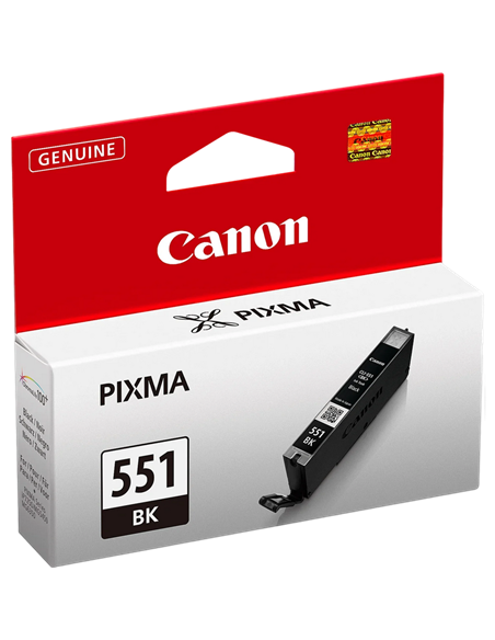 Картридж чернильный Canon CLI-551, 7мл, Черный