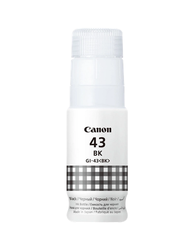 Контейнер с чернилами Canon GI-43, 60мл, Черный