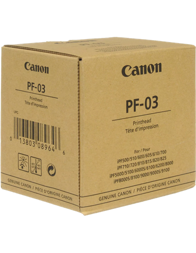 Печатающая головка Canon PF-03, Чёрный