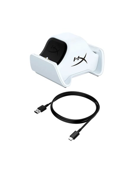 Stație de încărcare HyperX ChargePlay Duo, Alb Stație de încărcare HyperX ChargePlay Duo, Alb