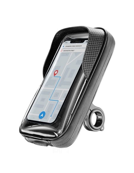 Автомобильный держатель Cellularline Rider Shield, Чёрный